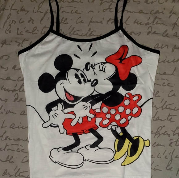 Sexy and Comfy Minnie and Mickey Mouse Pajama Set - Picture 2 of 8